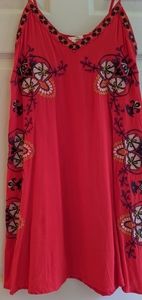 Entro embroidered dress